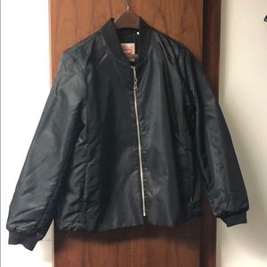 Black Levi Bomber Jacket
